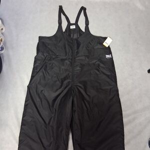 Everlast Snow Pants Ski Bib Overalls Women's XL Black Insulated New W/ Tags 2016
